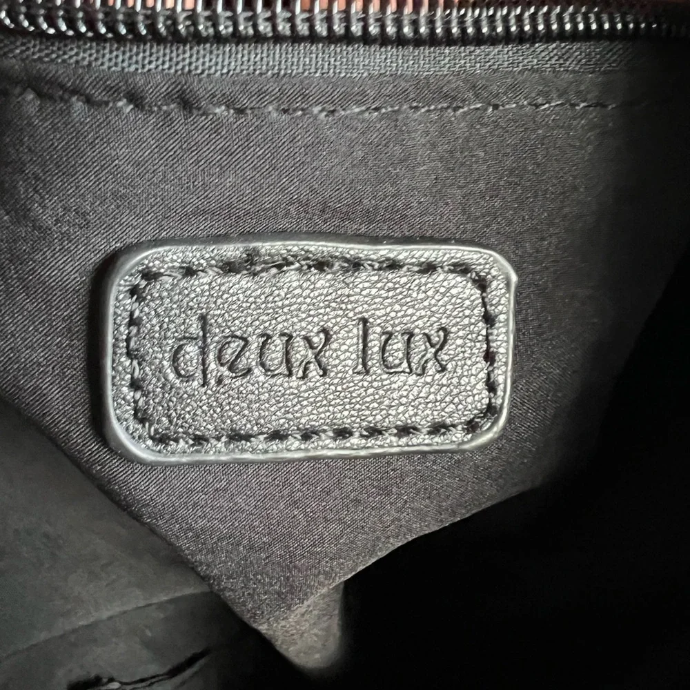 Faux Leather Backpack